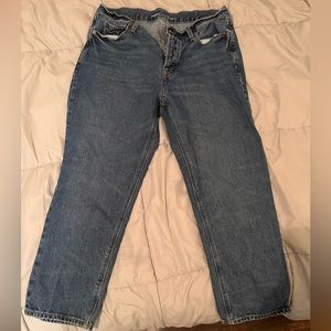 Old Navy High-Rise Slouchy Straight Jeans